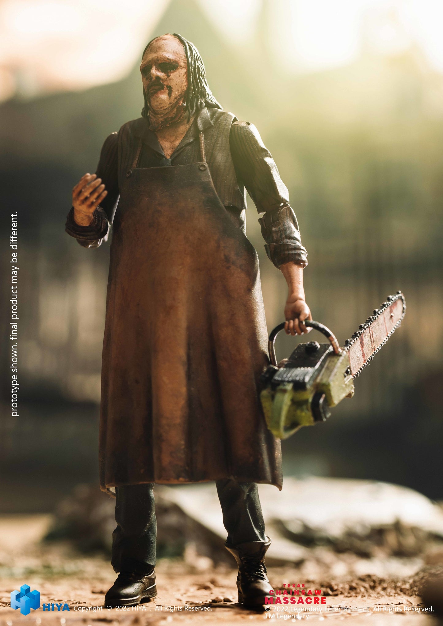 TEXAS CHAINSAW MASSACRE 2022 LEATHERFACE PX 1/18 MINI AF