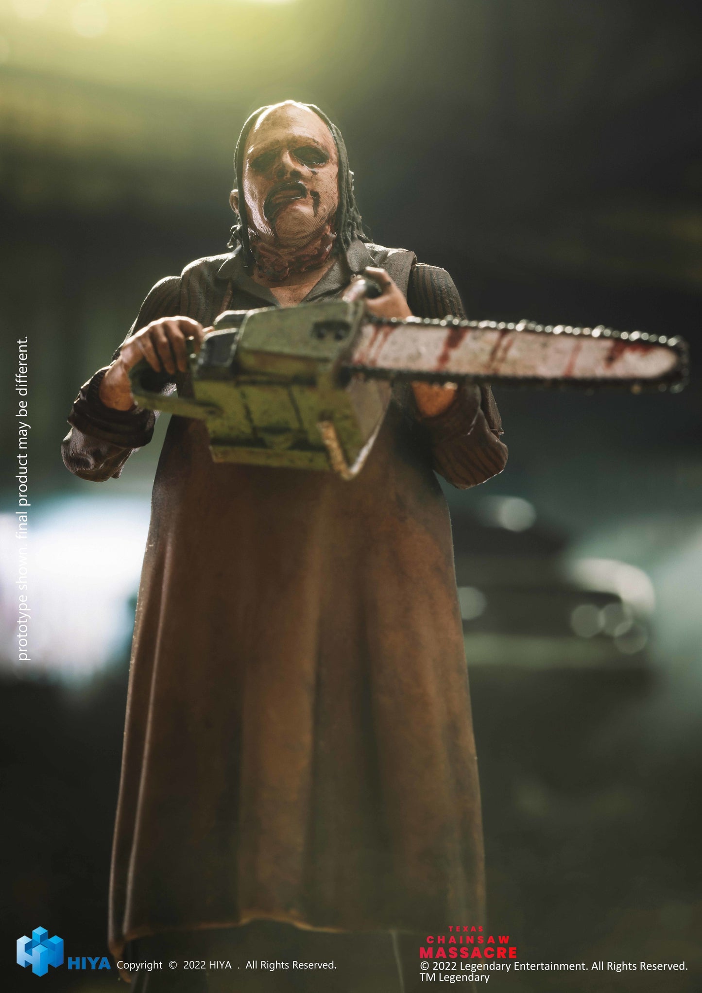 TEXAS CHAINSAW MASSACRE 2022 LEATHERFACE PX 1/18 MINI AF