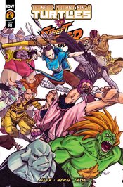 TMNT VS STREET FIGHTER #2 FEDERICI 1:25 RATIO