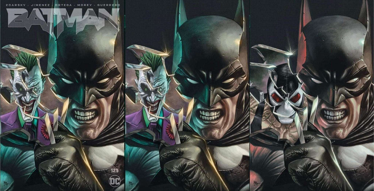 BATMAN #125 - CVR A,B,C SET HULK #340 HOMAGE - MICO SUAYAN - The Comic Construct