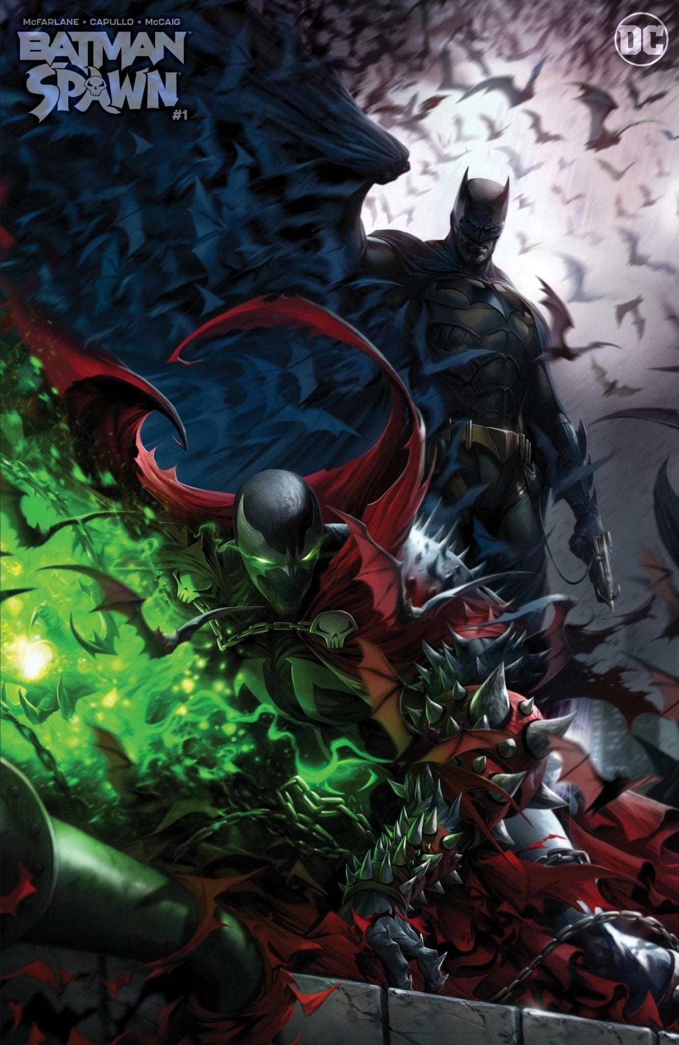 BATMAN SPAWN #1 CVR E FRANCESCO MATTINA VAR DC