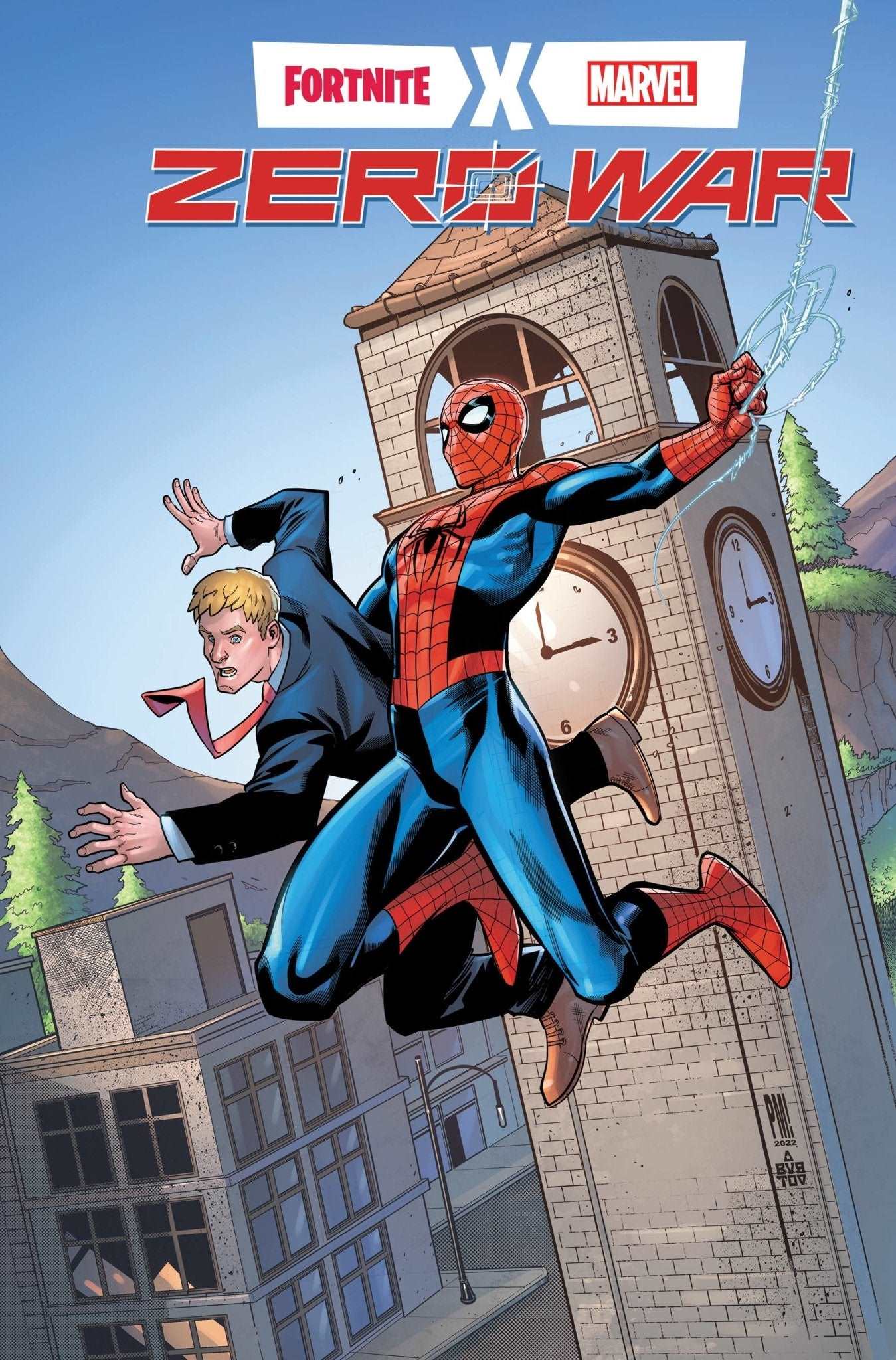FORTNITE X MARVEL ZERO WAR #2 MEDINA VAR - The Comic Construct