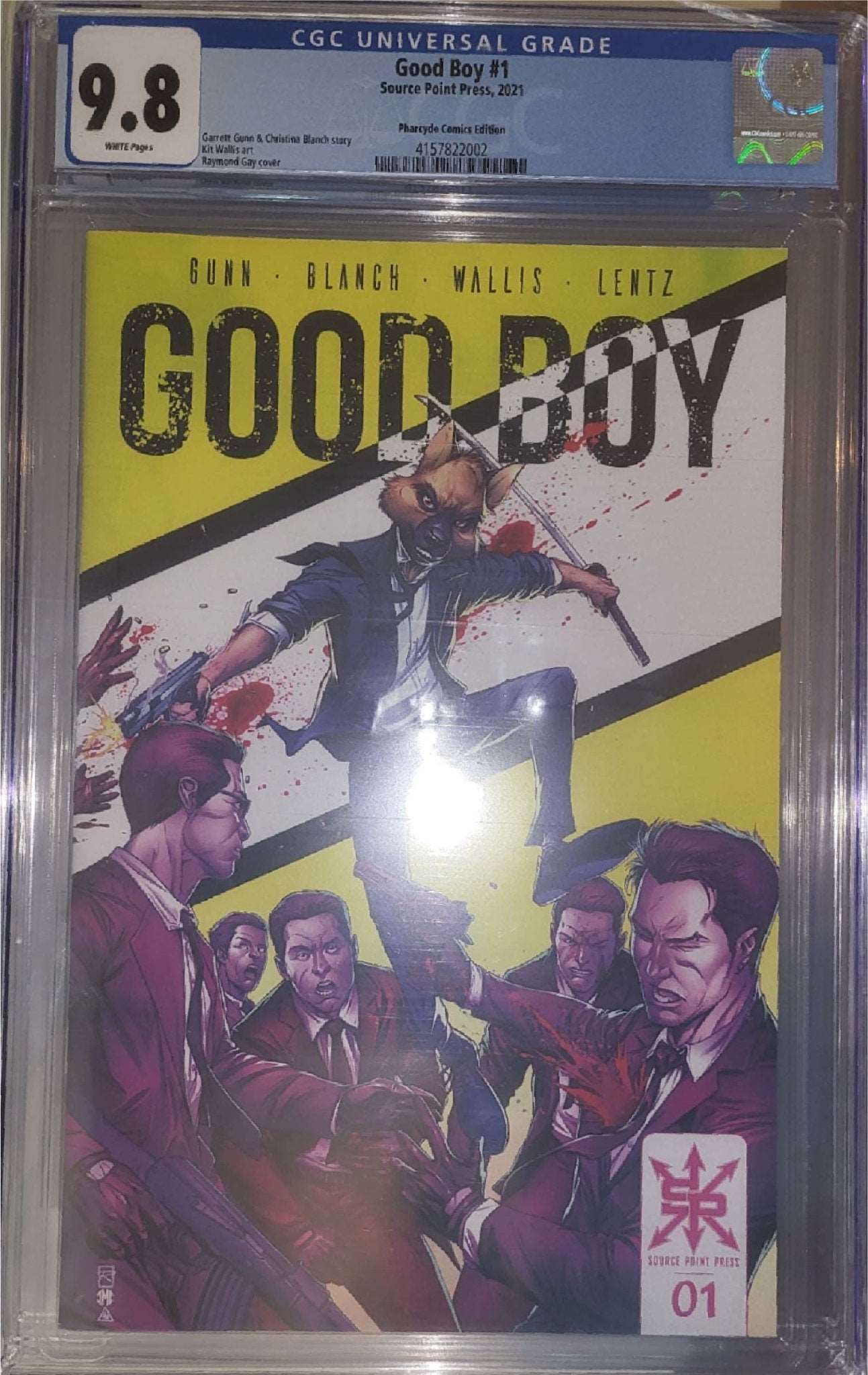 GOOD BOY #1 - RAYMOND GAY LTD 250 CGC 9.8 - The Comic Construct – Bantha  Comics and Collectibles