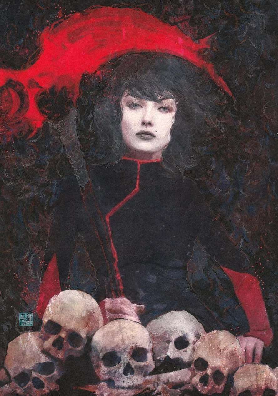 GRIM #1 ZU ORZU CVR LTD 1000 - The Comic Construct