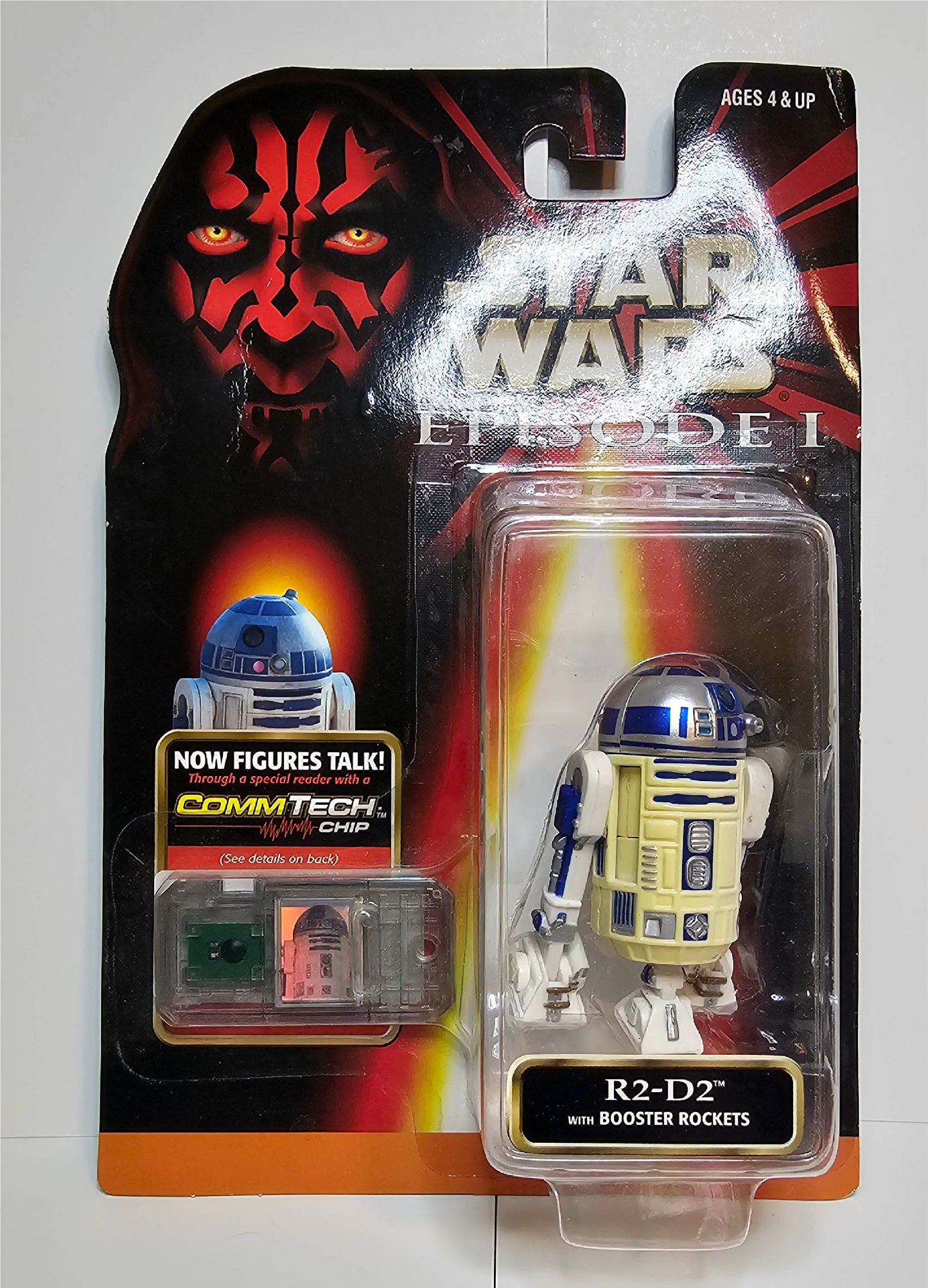 1998 R2-D2 STAR WARS EPISODE I W/COMM TECH CHIP