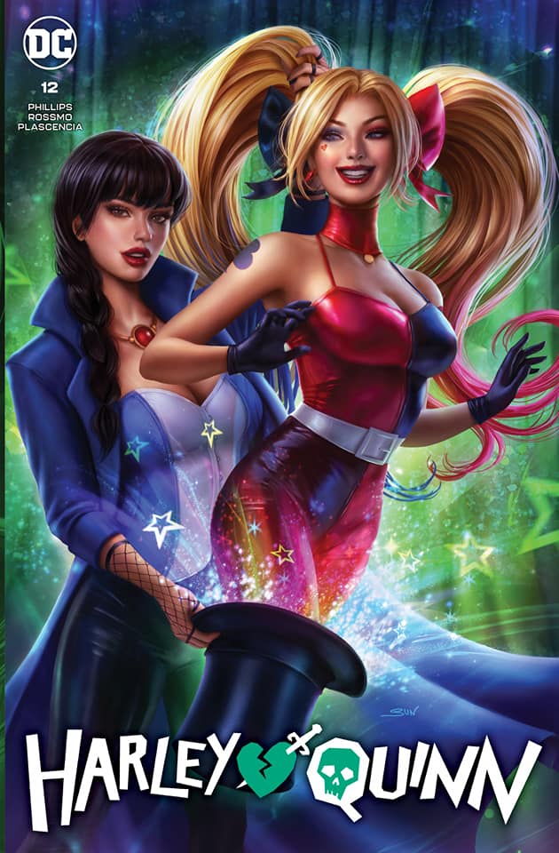 HARLEY QUINN #12 - SUN KHAMUNAKI TRADE DRESS - The Comic Construct