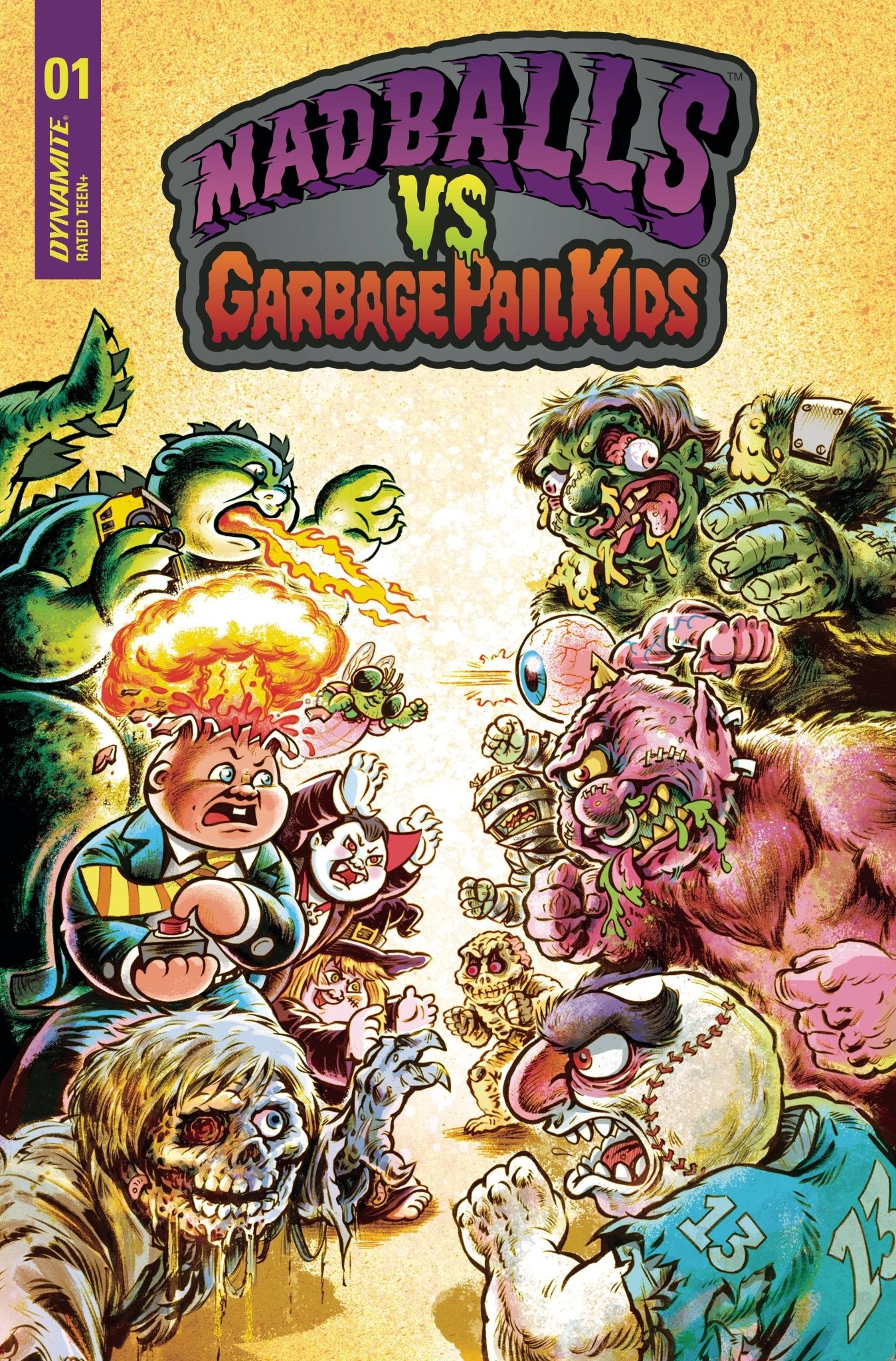 MADBALLS VS GARBAGE PAIL KIDS #1 CVR B CROSBY - The Comic Construct