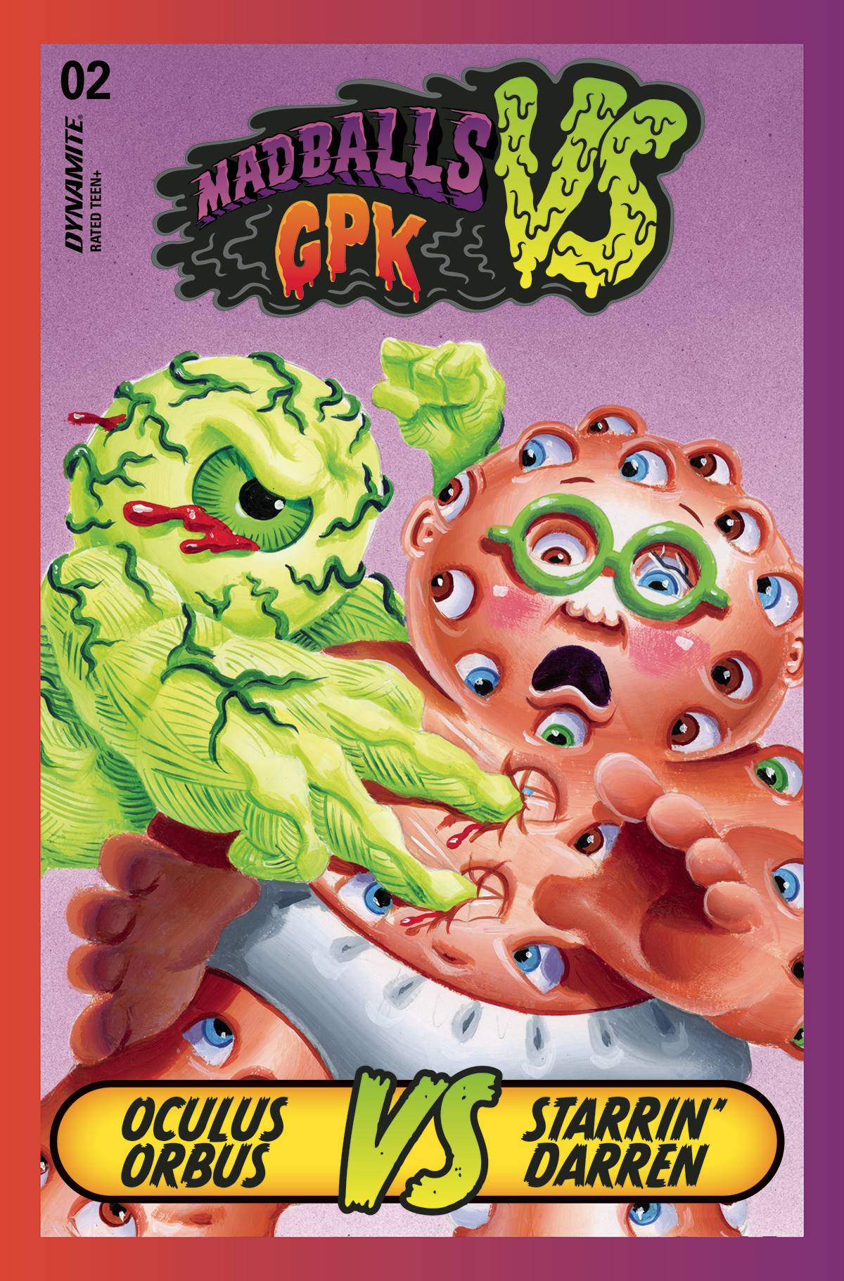 MADBALLS VS GARBAGE PAIL KIDS #2 CVR C TRADING CARD - The Comic Construct