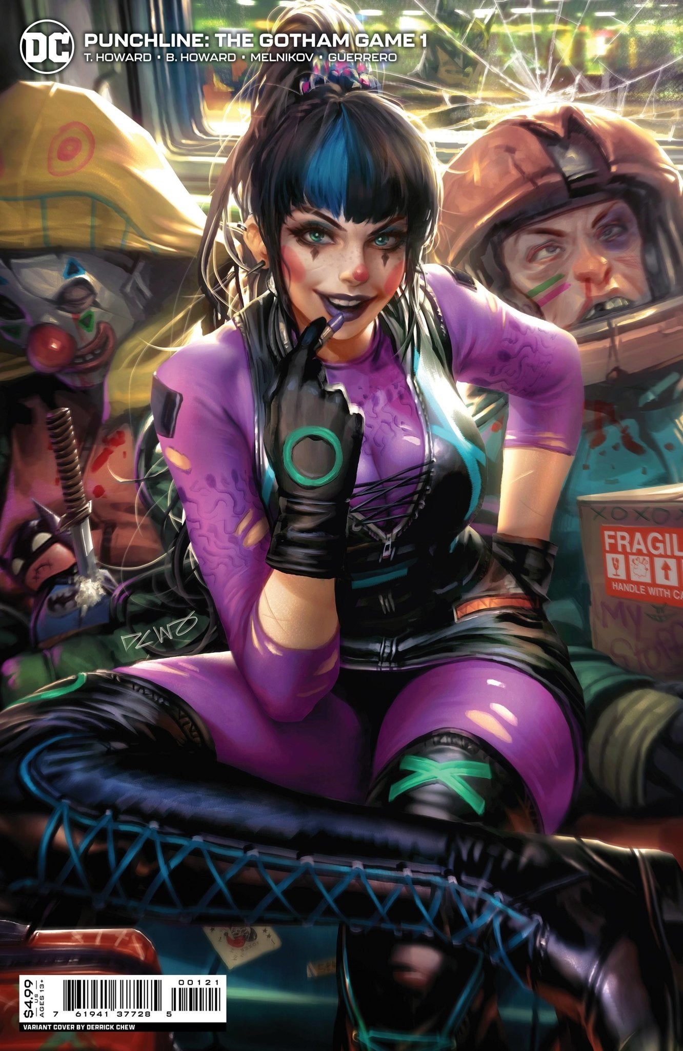 PUNCHLINE GOTHAM GAME #1 - The Comic Construct