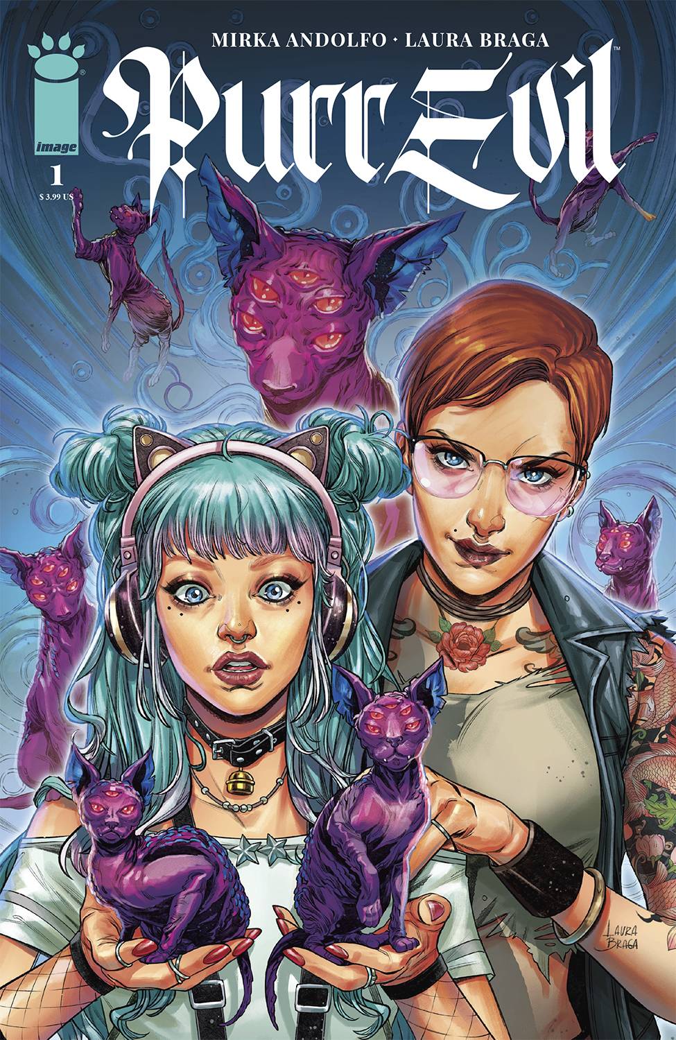 PURR EVIL #1 CVR A BRAGA - The Comic Construct