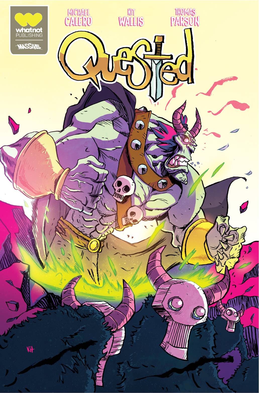 QUESTED #1 CVR B WALLIS CONNECTING CVR BIG BAD - The Comic Construct