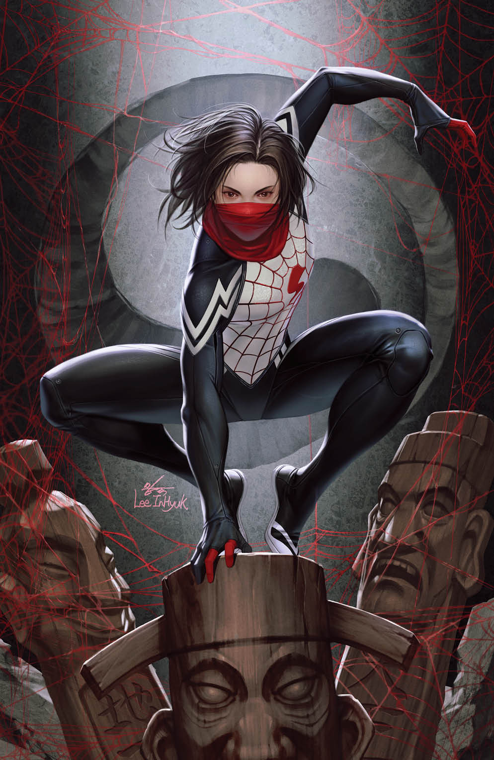 SILK #1 / MILES MORALES #25 INHYUK LEE SET (PRE-ORDER) - The Comic Construct