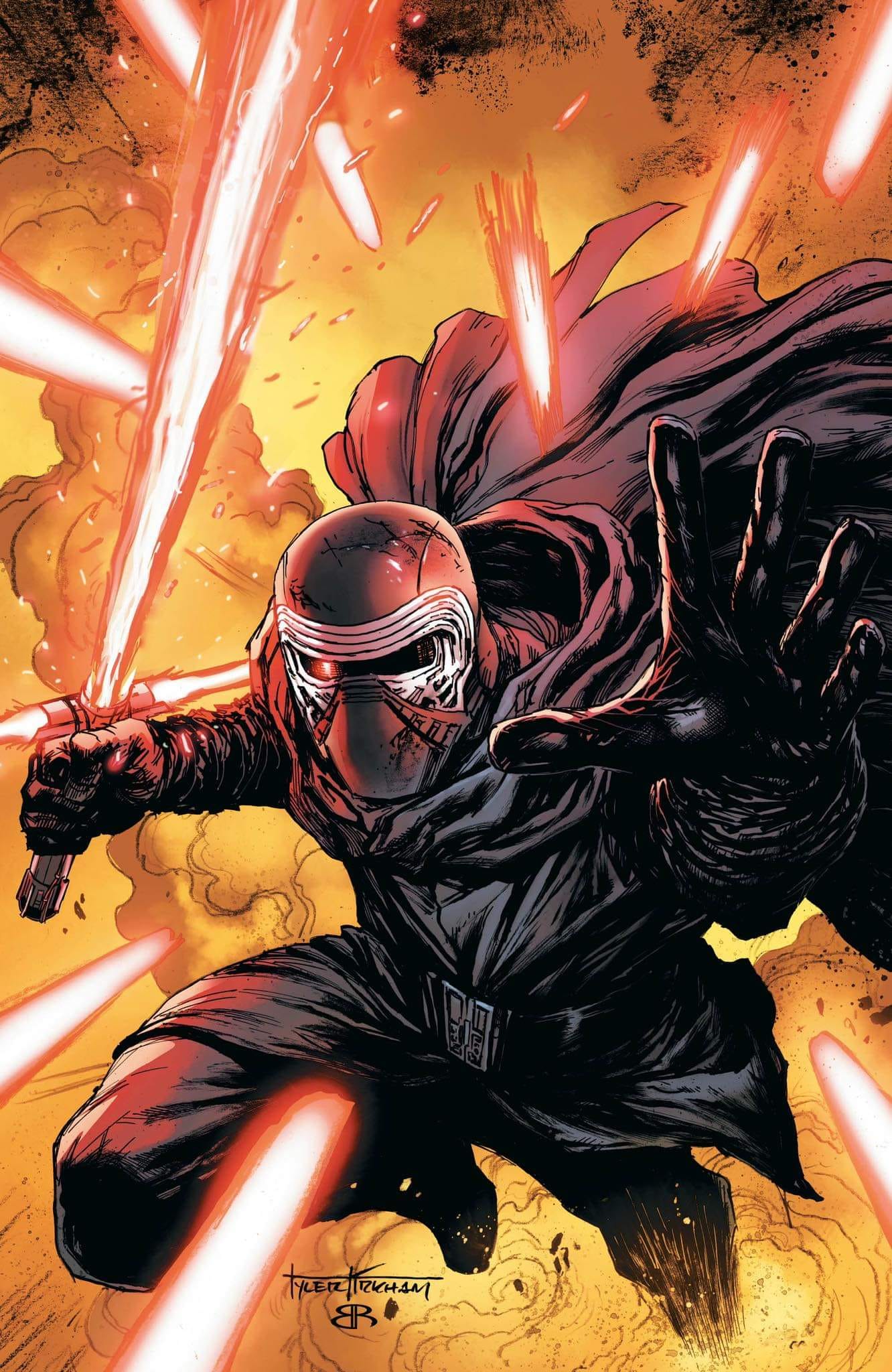 STAR WARS #25 - TYLER KIRKHAM EXCLUSIVE COVER - The Comic Construct