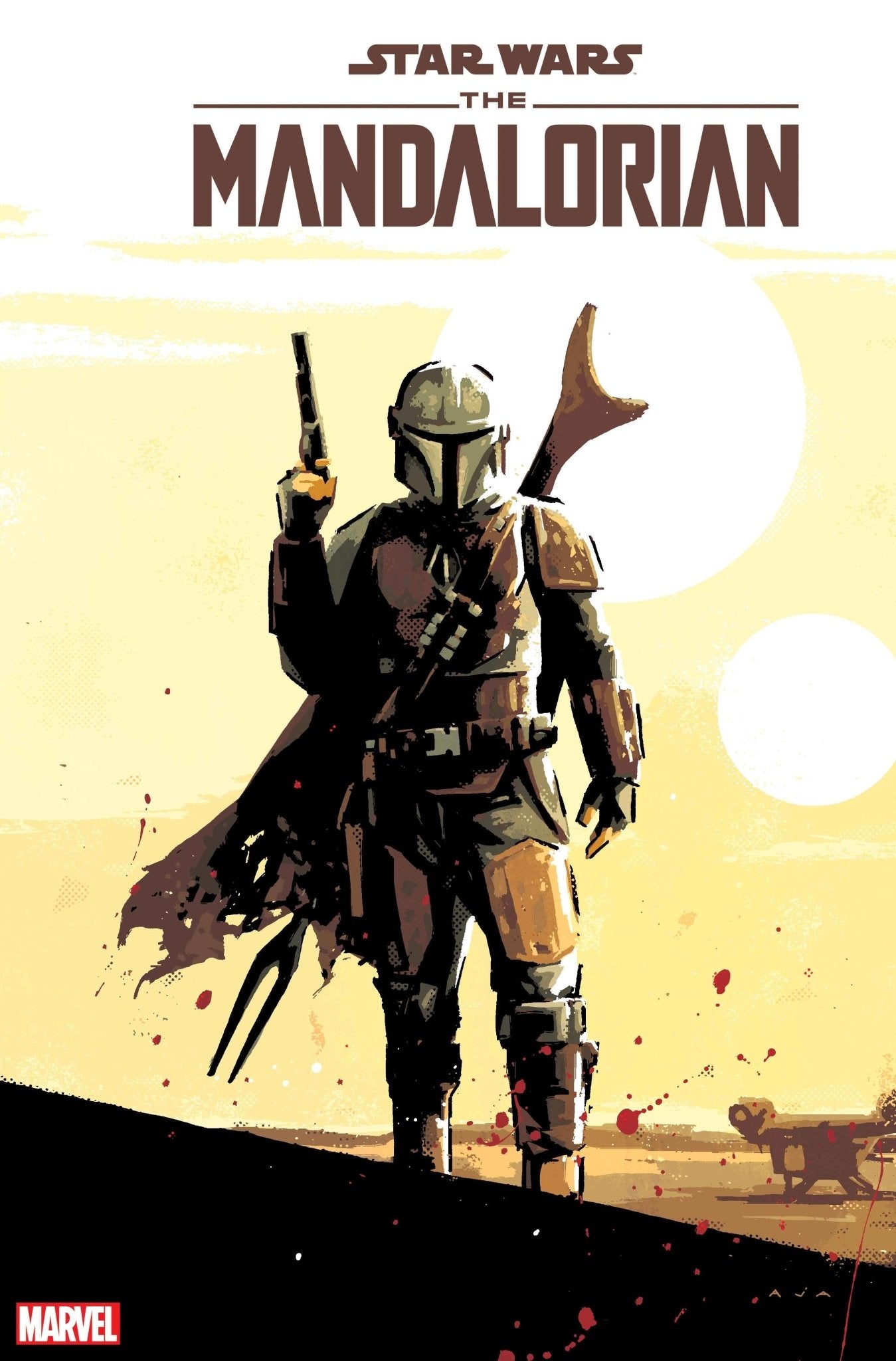 STAR WARS MANDALORIAN #1 25 COPY INCV DAVID AJA VAR - The Comic Construct