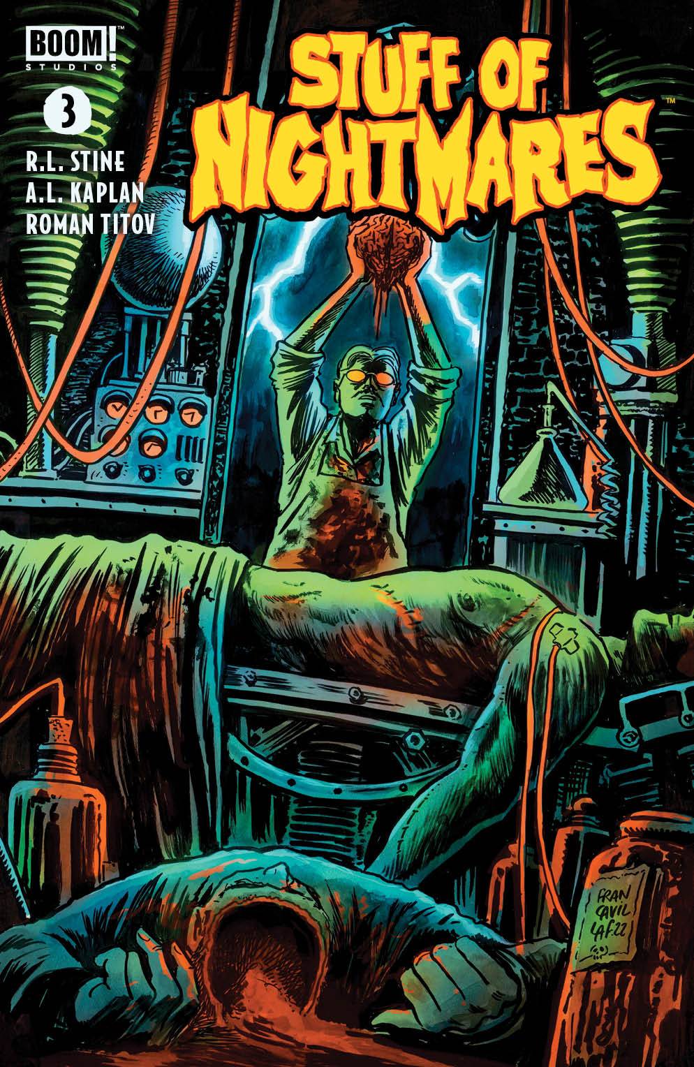 STUFF OF NIGHTMARES #3 CVR A FRANCAVILLA - The Comic Construct