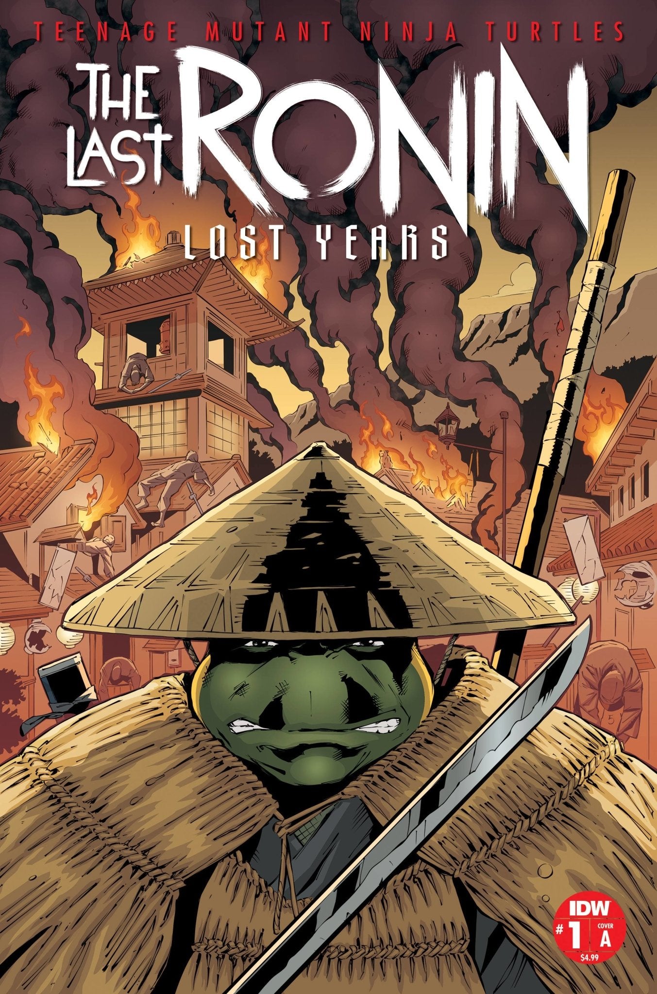 TEENAGE MUTANT NINJA TURTLES: THE LAST RONIN THE LOST YEARS #1 - The Comic Construct