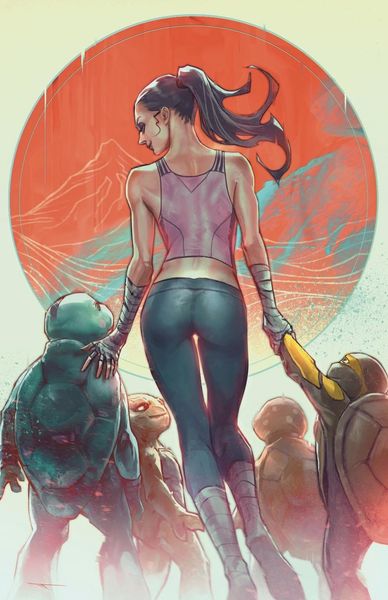 TMNT: THE LAST RONIN LOST DAY SPECIAL IVAN TAO CVR VIRGIN - The Comic Construct