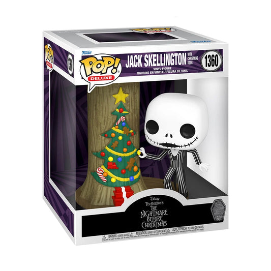 PREORDER BY 4/2024-FUNKO POP!-The Nightmare Before Christmas 30th Anniversary Jack Christmas Town Door Deluxe #1360