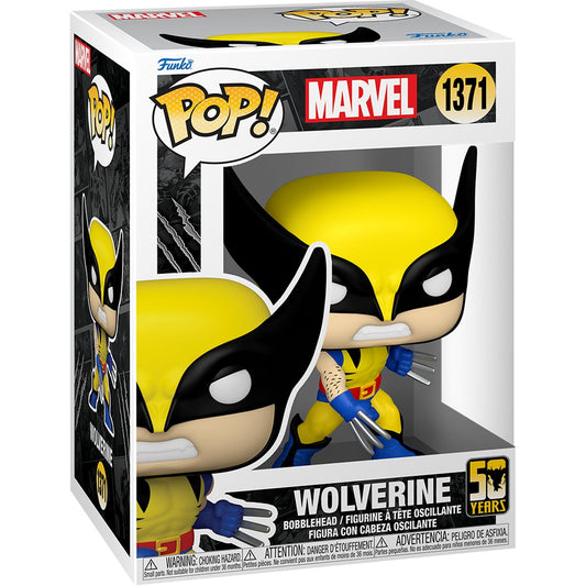 PREORDER BY 5/2024-FUNKO POP!-Wolverine 50th Anniversary Wolverine (Classic) #1371