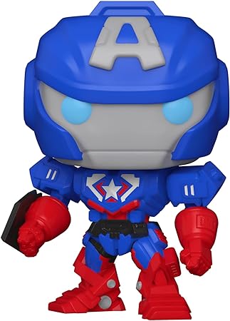 Funko POP Pop! Marvel: Marvel Mech - Captain America Multicolor