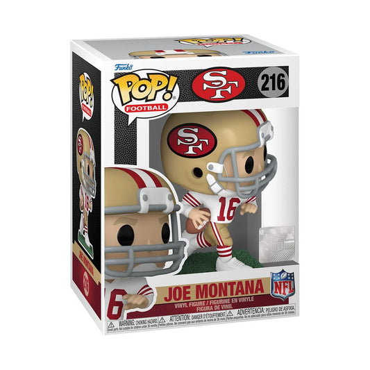 PREORDER BY 5/2024-FUNKO POP!-NFL: Legends Joe Montana 49ers (Away) #216