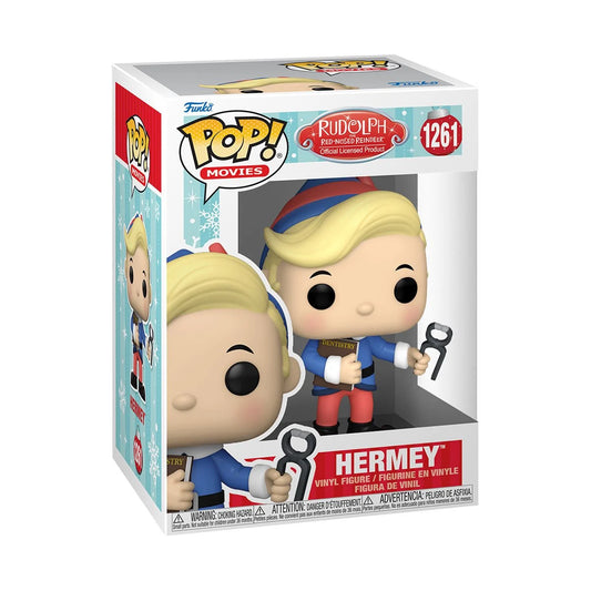 PREORDER BY 5/2024-FUNKO POP!-Rudolph the Red-Nosed Reindeer Hermey #1261