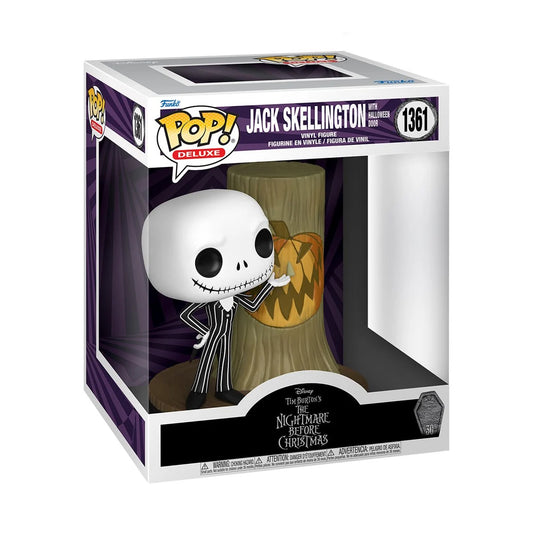 PREORDER BY 5/2024-FUNKO POP!-The Nightmare Before Christmas 30th Anniversary Jack with Halloween Door Deluxe #1361