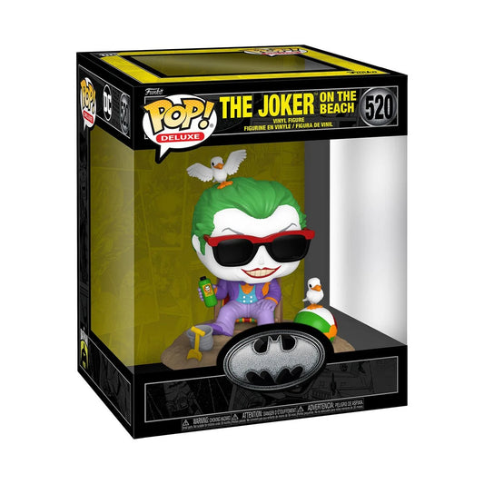 PREORDER NOW!!-FUNKO POP!-Batman 85th Anniversary The Joker on the Beach Deluxe #520
