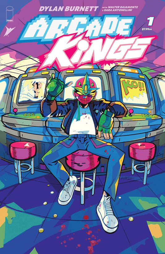 ARCADE KINGS #1 CVR A BURNETT - The Comic Construct