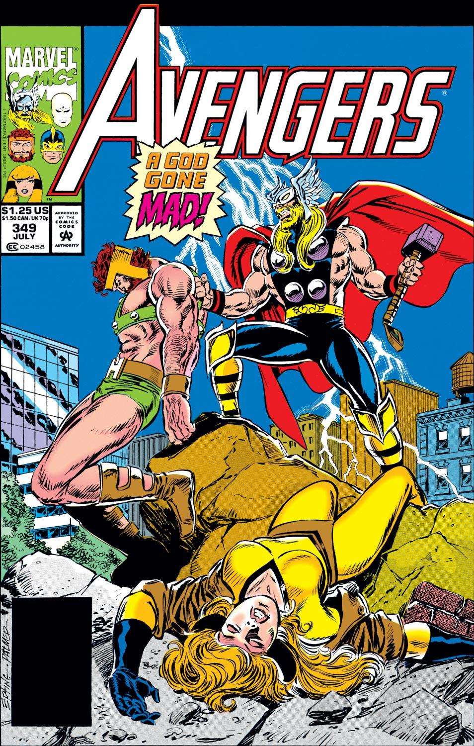 AVENGERS #349 - The Comic Construct