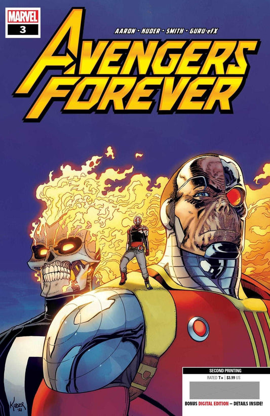 AVENGERS FOREVER #3 2ND PTG KUDER VAR - The Comic Construct