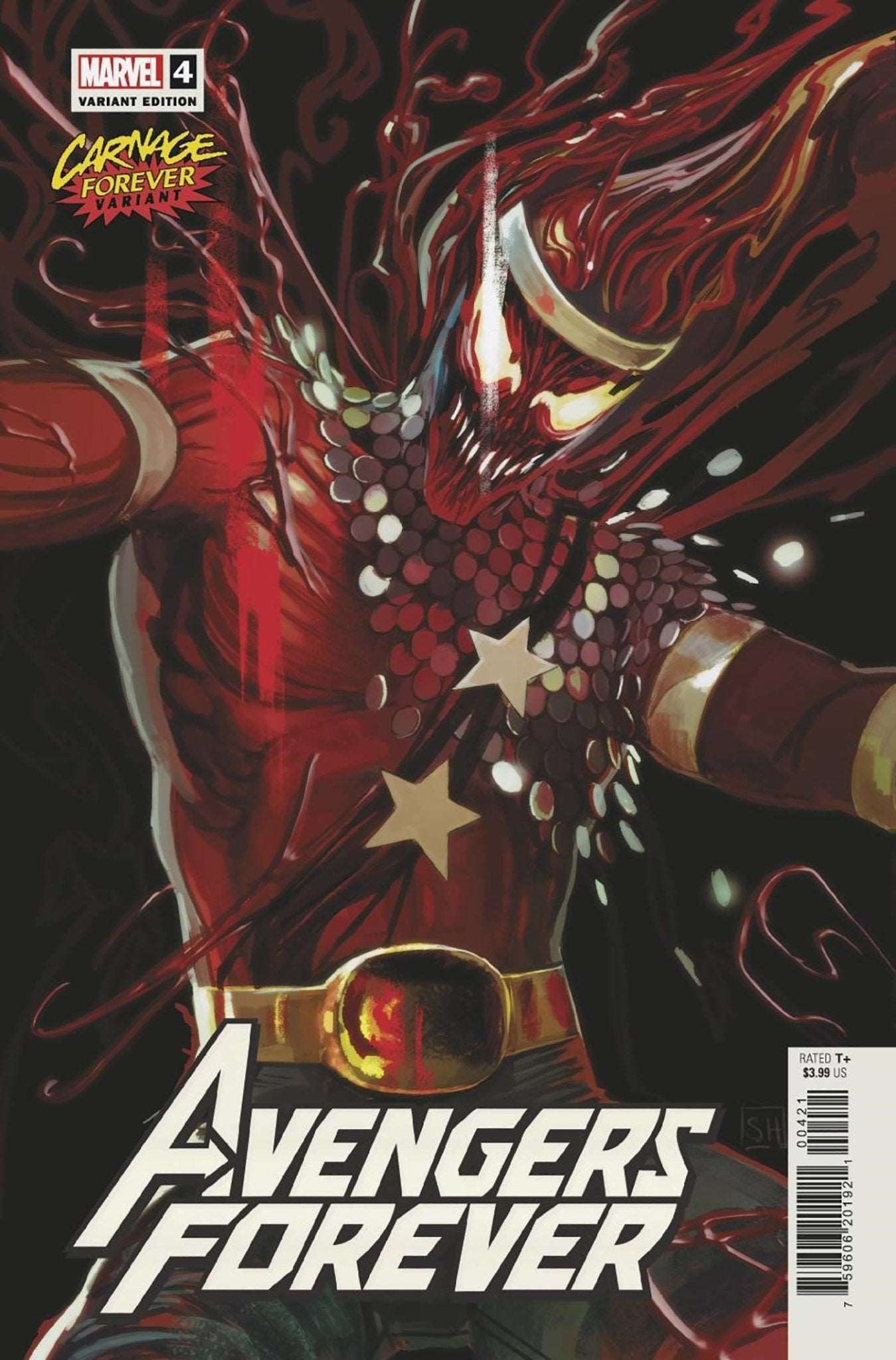 AVENGERS FOREVER 4 HANS CARNAGE FOREVER VARIANT - The Comic Construct