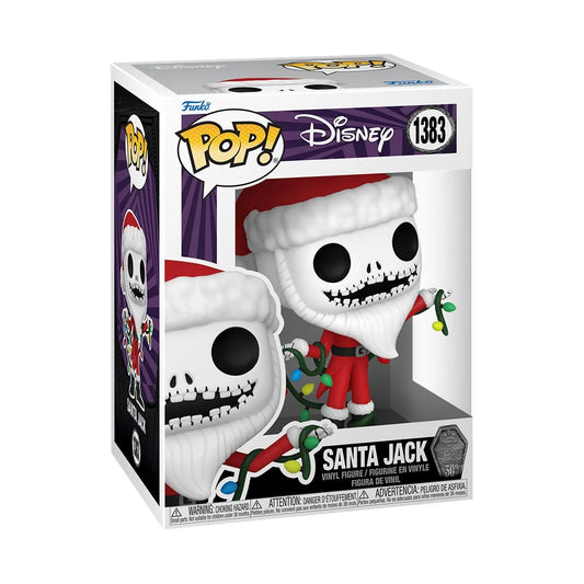 PREORDER BY 4/2024-FUNKO POP!-The Nightmare Before Christmas 30th Anniversary Santa Jack #1383
