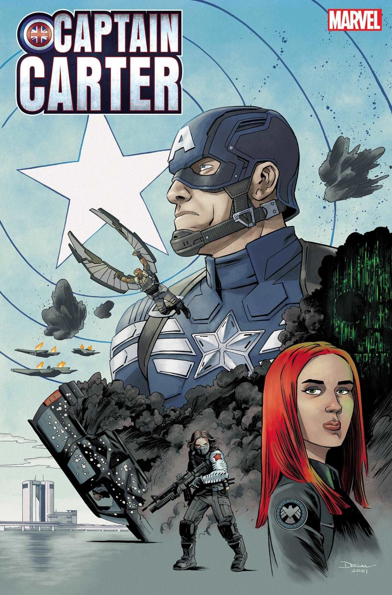 CAPTAIN CARTER 1 SHALVEY INFINITY SAGA PHASE 2 VARIANT - The Comic Construct