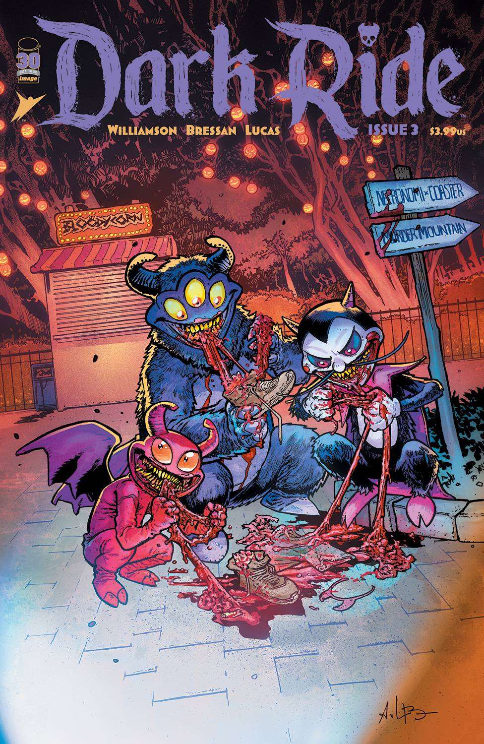 DARK RIDE #3 CVR A BRESSAN & LUCAS - The Comic Construct