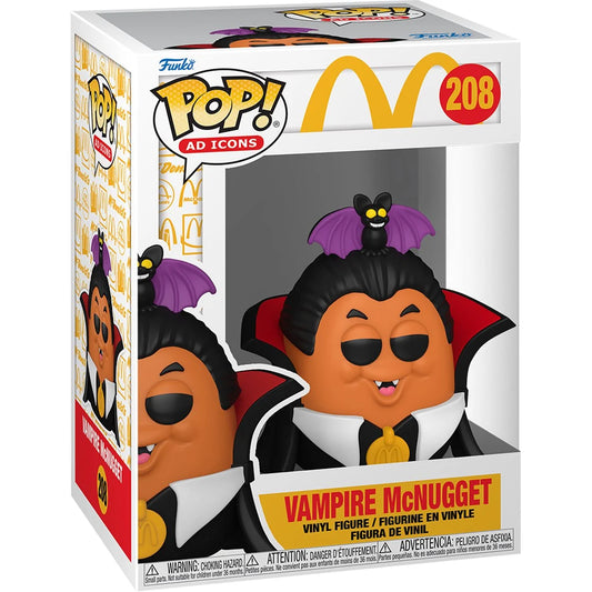 PREORDER BY 5/2024-FUNKO POP!-McDonalds Halloween Vampire McNugget #208