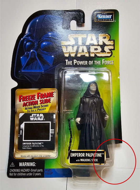 EMPEROR PALPATINE THE POWER OF THE FORCE ACTION FIGURE