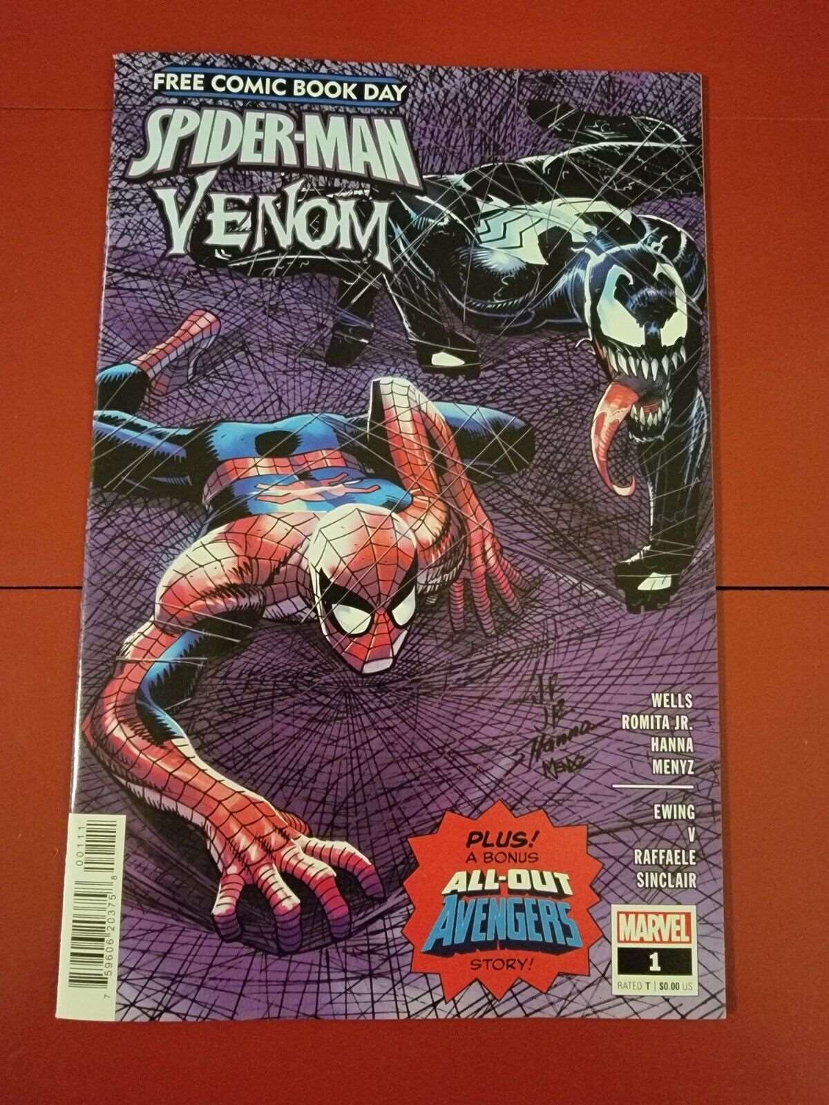 FCBD Spider-Man/Venom #1 2022 Marvel Comics NM No Stamps NM NM+ - The Comic Construct