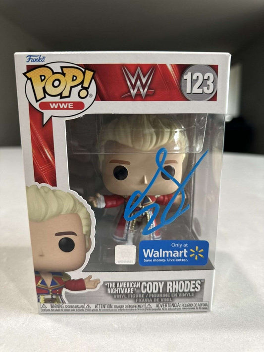 FUNKO POP! Mystery Box Chance at WWE Cody Rhodes Signed by Cody Rhodes LTD to 30 boxes - The Comic Construct