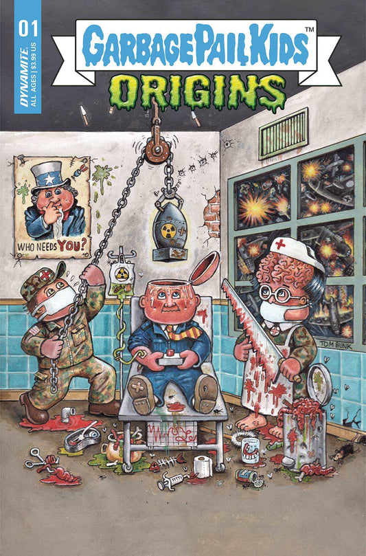 GARBAGE PAIL KIDS ORIGINS #1 CVR B BUNK - The Comic Construct