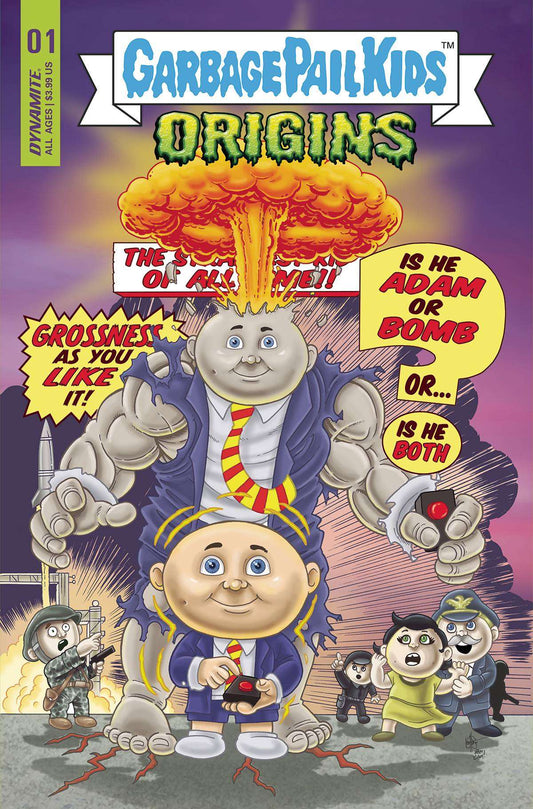 GARBAGE PAIL KIDS ORIGINS #1 CVR M FOC HAESER ORIGINAL - The Comic Construct