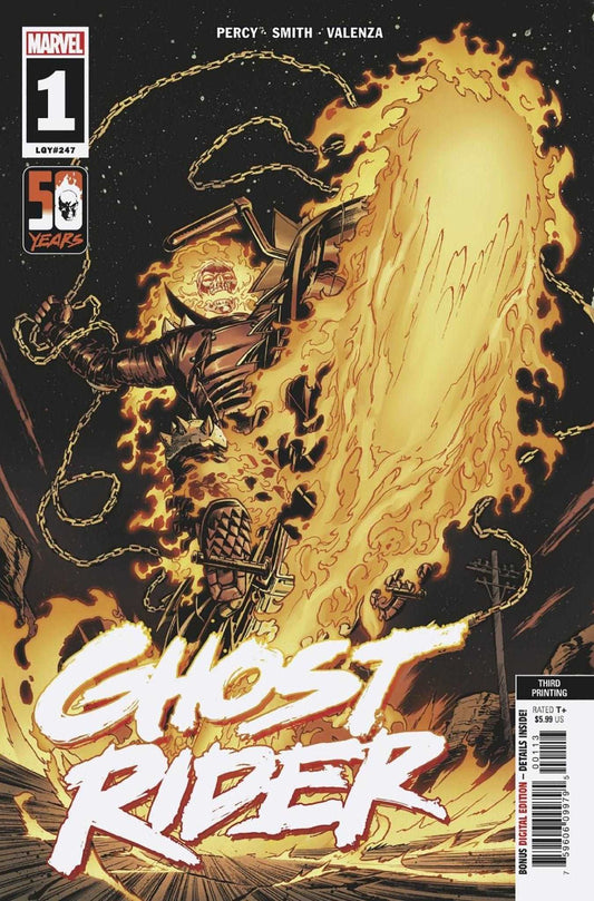 GHOST RIDER #1 3RD PTG CORY SMITH VAR - The Comic Construct