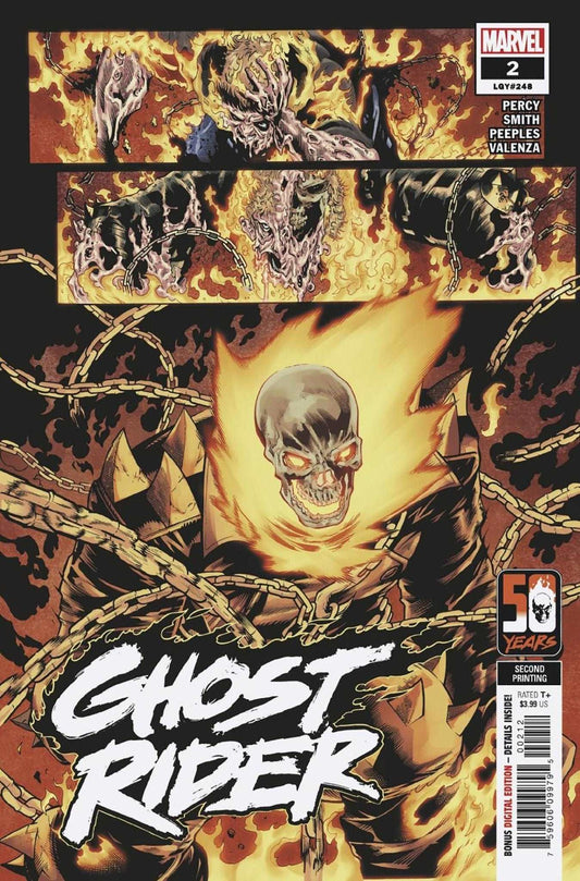 GHOST RIDER #2 2ND PTG CORY SMITH VAR - The Comic Construct