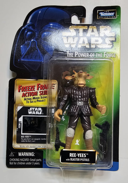 1998 Kenner Star Wars POTF Ree-Yees Freeze Frame The Power of the Force