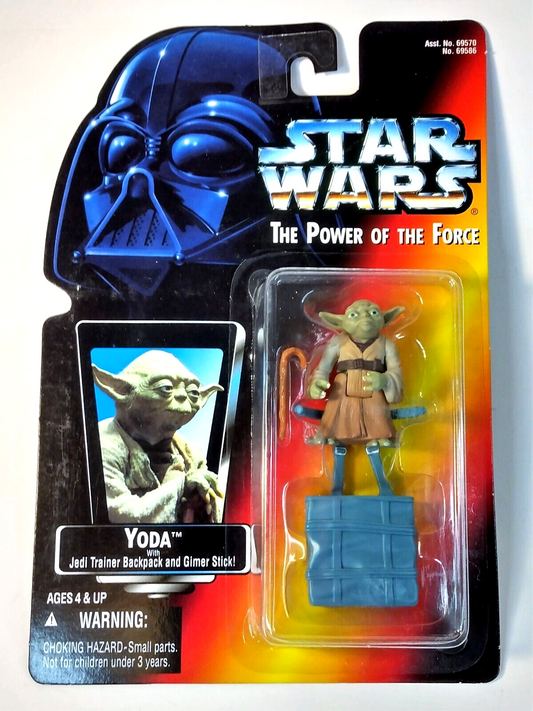 1995 Star Wars The Power of the Force Yoda Action Figure