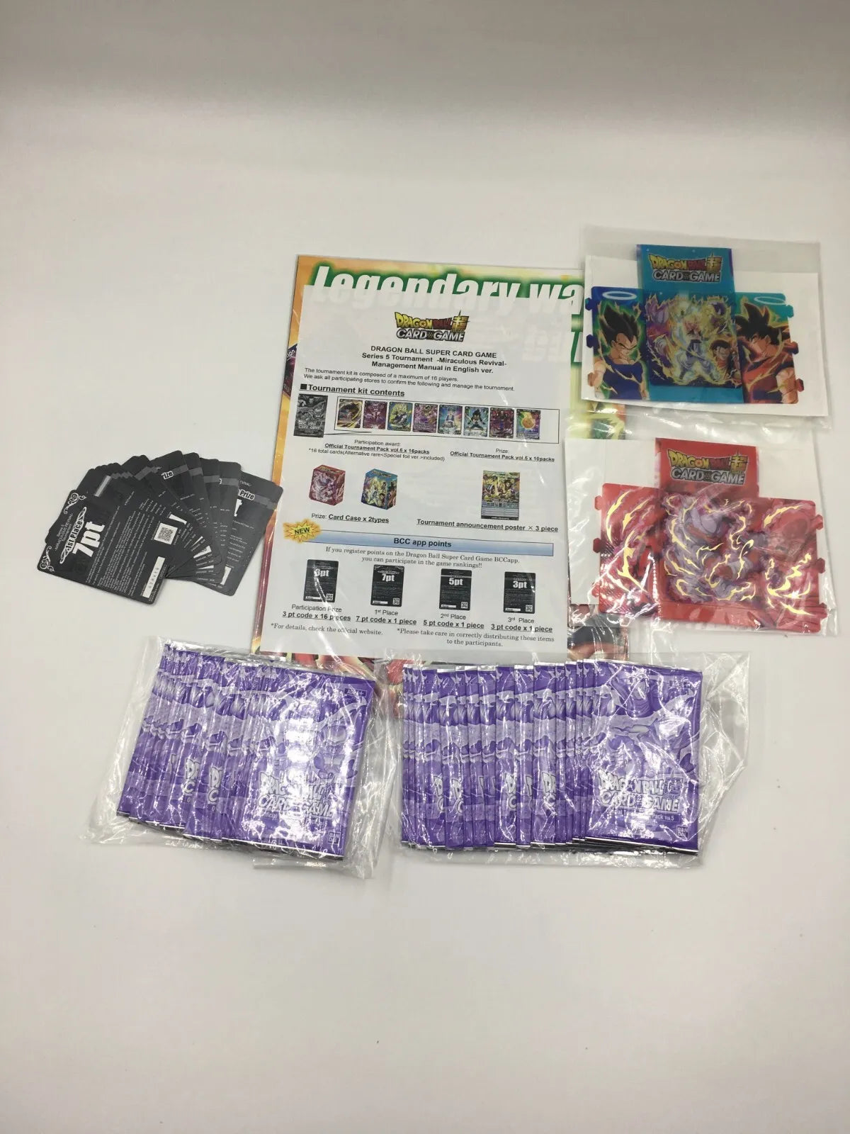 2018 Dragon Ball Super Trading Card Gane CCG - Tournament Kit 5 - SEALED