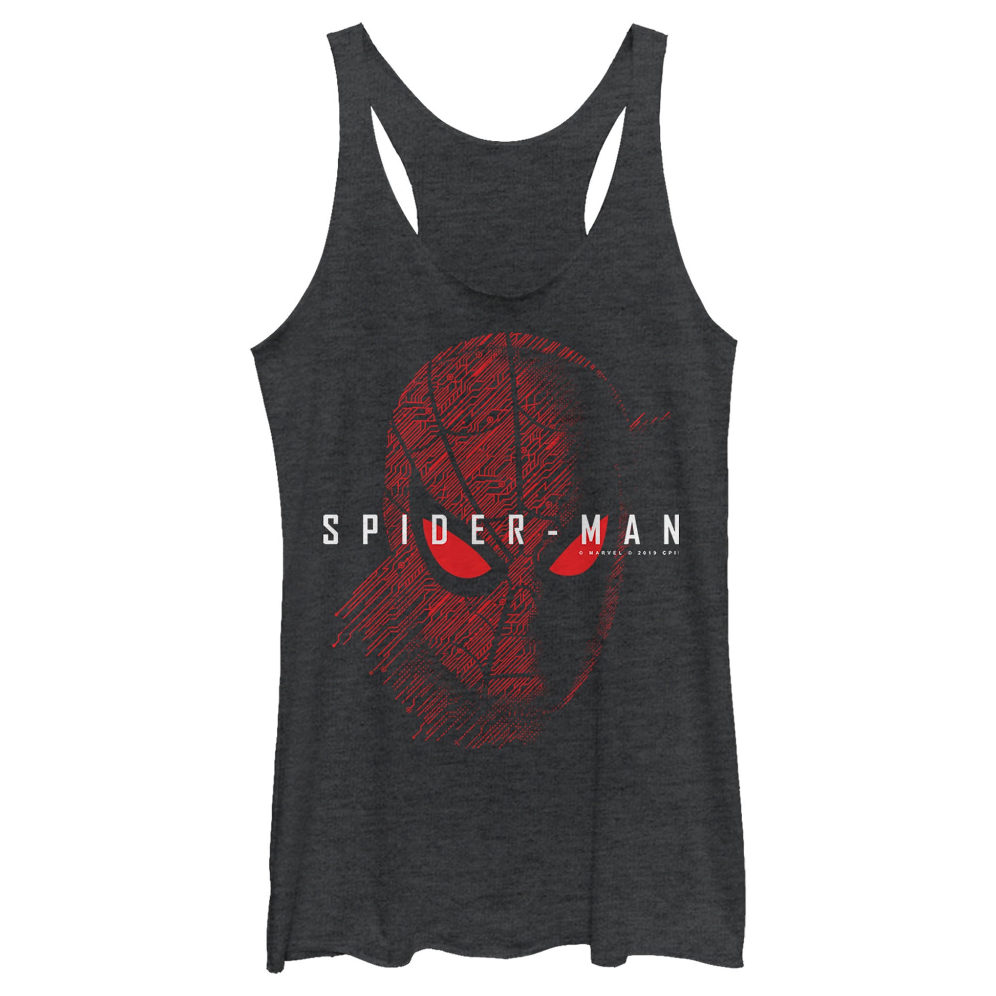 Junior's Marvel Simple Tech Tank Top