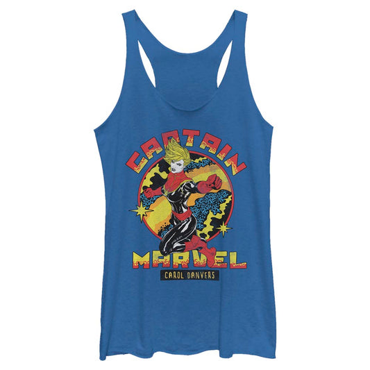 Junior's Marvel Cap Marv Tank Top