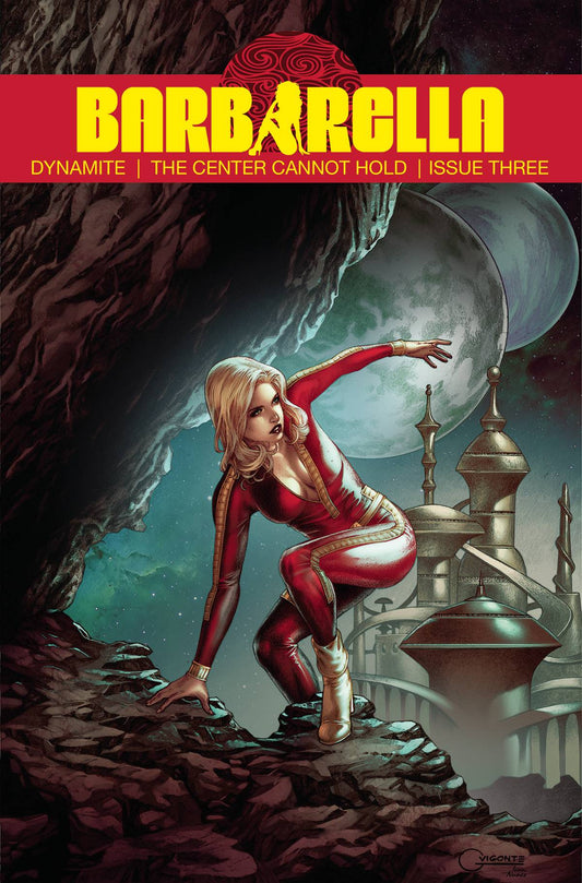 BARBARELLA CENTER CANNOT HOLD 3 CVR C VIGONTE, PRE-ORDER 04/26/2023 - The Comic Construct