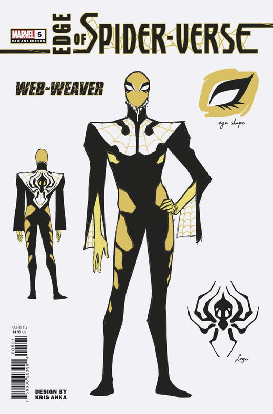 EDGE OF SPIDER-VERSE #5 1:10 ANKA DESIGN VAR - The Comic Construct